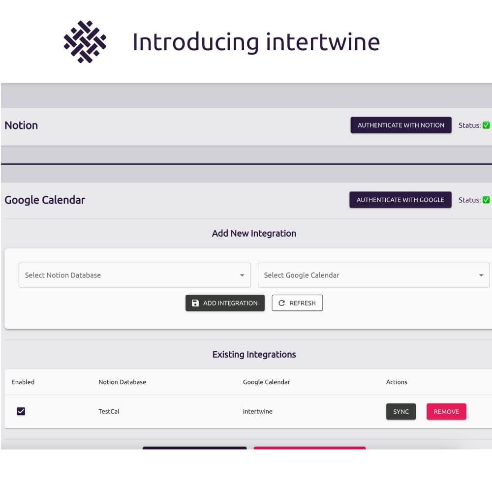 Introducing intertwine